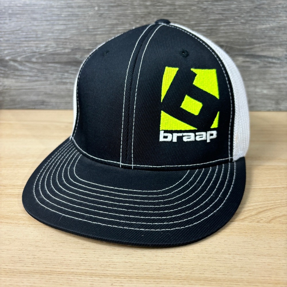Braap Hat Cap Size S/M Gray Fitted Outdoors Mens